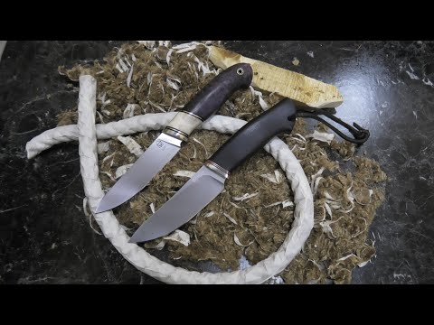 Видео: Супер стали Bohler S390 vs Vanadis 10  Рез каната