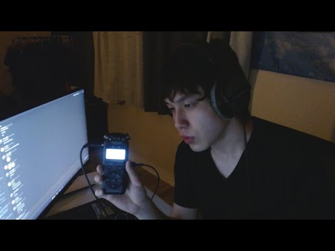 Видео: tascam asmr in russian/русский, mouth sounds & mic brushing