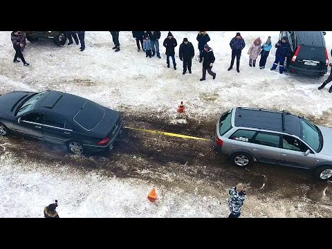 Видео: Кто СИЛА? Mercedes S500 и AUDI Quattro. BMW X5 vs Mercedes ML, G-class vs Jeep и УАЗ 469 - Pull Test