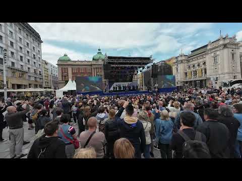 Видео: "Тамо далеко" в исполнении хора Александрова. Белград, 9 мая 2025