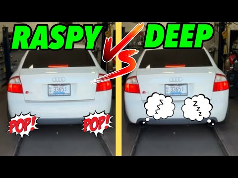 Видео: Скрипучий или глубокий звук выхлопа? В чём разница?
