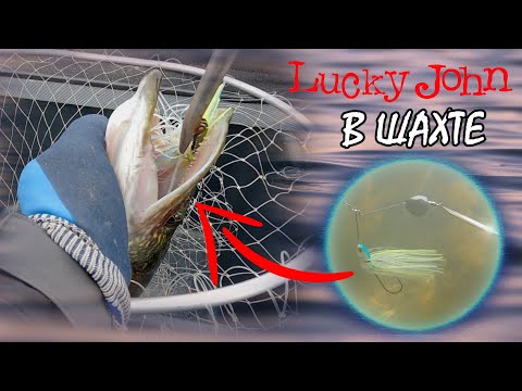 Видео: Спиннербейт КОСИТ! 🔥 Ловля ФИНСКОЙ ЩУКИ в ТРАВЕ 🎣 LUCKY JOHN SHOCK BLADE 🆚 PIKE