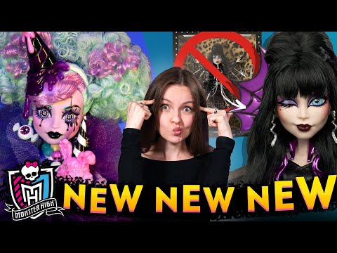 Видео: ЭТО БЕЗУМИЕ🤪Новости Monster High: Мяудатор и Перфоратор, пропавшая Эльвира, Твайла Комик Кон