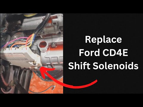 Видео: Как заменить соленоиды переключения передач Ford CD4E