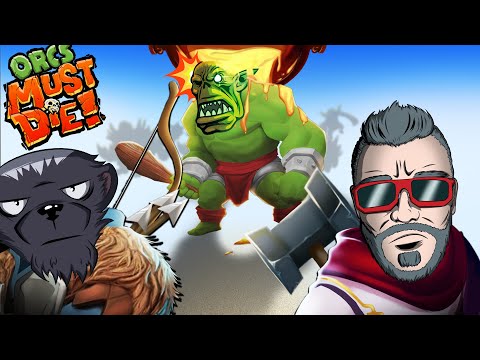 Видео: ЭТО ЧТО ЗА ГИГАНТСКИЙ ОРК В ДОСПЕХАХ? ORCS MUST DIE