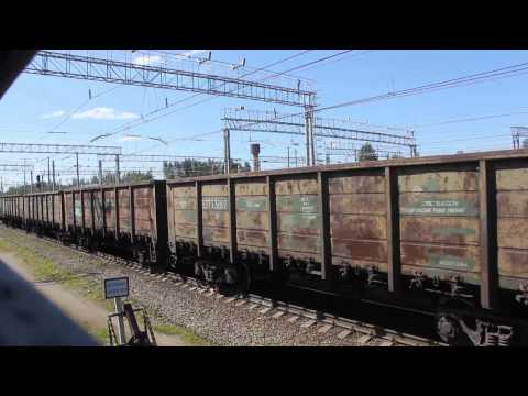 Видео: Станция Свирь. Прибытие и отправление (Октябрьская ж/д, РЖД)