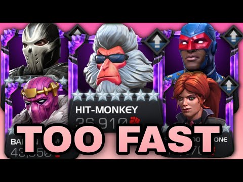 Видео: Одни из самых быстрых чемпионов MCOC