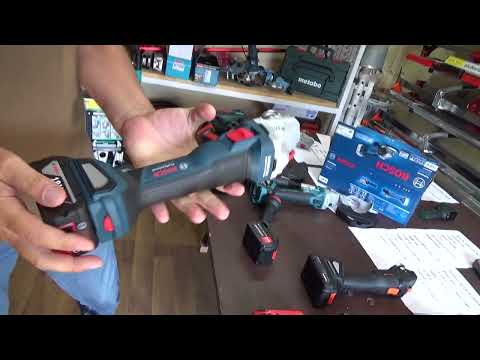 Видео: NEW Болгарка акумуляторна Bosch GWS 18V-11 S - детально оглядаю, тестую оберти  06019N4000
