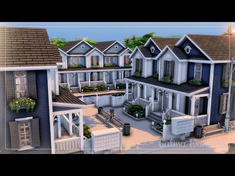 Видео: Жилой комплекс Ньюкреста 🏡 | Симс 4: Строительство | The Sims 4: For Rent Expansion Pack