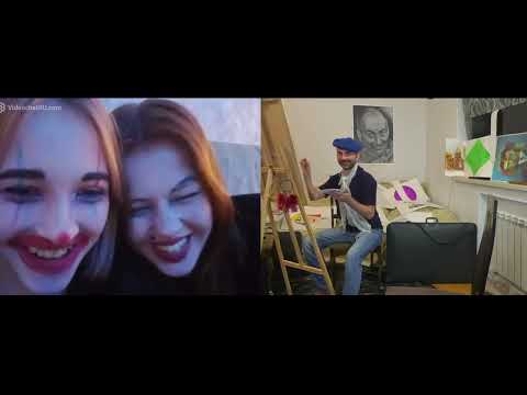 Видео: Художник в чат рулетке / история подростковой любви
