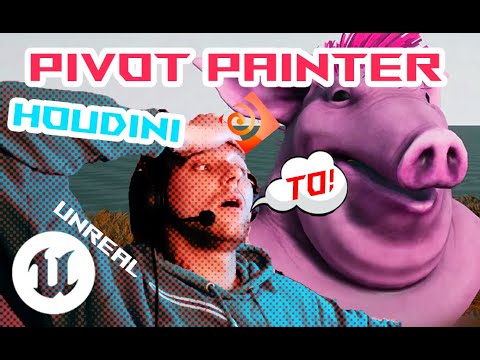 Видео: Шо таке Pivot Painter з VFX | #Houdini to #UnrealEngine | Files Download