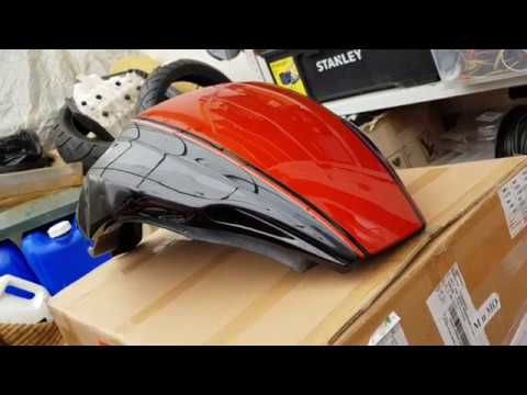 Видео: Установка заднего обвеса "Cobra" на мотоцикл Suzuki Boulevard M109R или Intruder VZR1800 / M1800R.