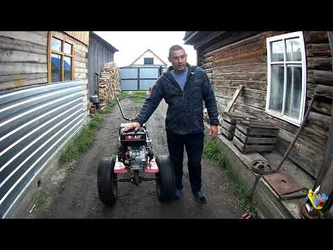 Видео: Новое сердце для мотоблока "ОКА".Установка двигателя "БРАЙТ"275 9 лс.