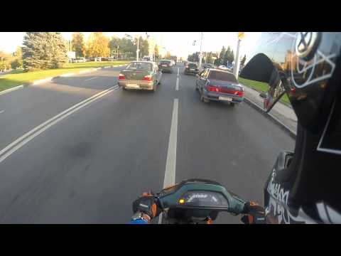 Видео: Покатушки хонда такт