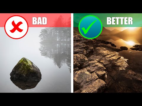 Видео: КЛЮЧИ к лучшим ПЕРЕДНИМ ПЛАНАМ в пейзажной фотографии