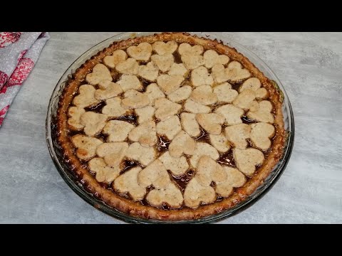 Видео: Линцский Торт из песочного теста с вареньем