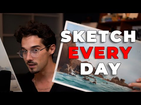 Видео: 7 преимуществ ежедневного рисования + как выработать привычку делать это ежедневно