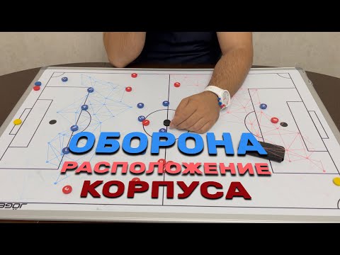 Видео: Как играть в обороне? Расположение корпуса