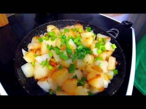 Видео: Жареная картошка. Пара секретов этого способа. Живём в деревне!