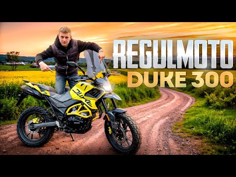 Видео: Он Убил KTM? | Обзор Regulmoto Duke 300 | Тесты езды мотоцикла на песке и щебне