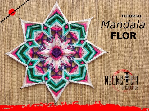 Видео: 🌸ЦВЕТОЧНАЯ МАНДАЛА 🌞 супер ПРОСТО шаг за шагом! учебник по рукоделию