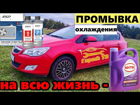 Видео: Полная промывка системы охлаждения и замена антифриза