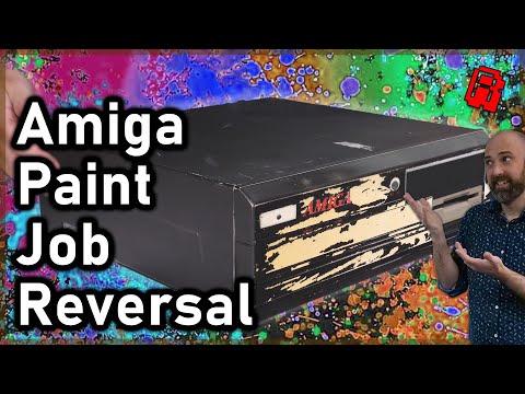 Видео: Слезет ли краска? Восстановление Amiga 4000 | Из мусора в сокровища