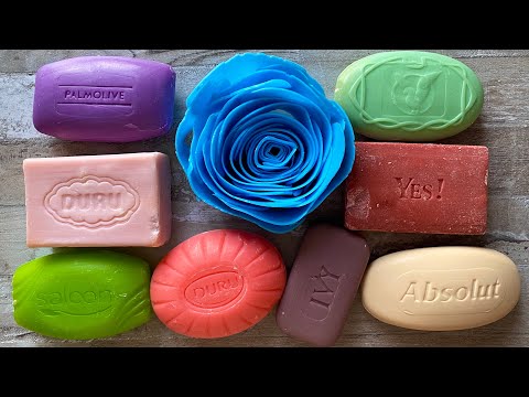 Видео: ASMR Soap cutting | Soap Carving|Резка мыла  | ASMR