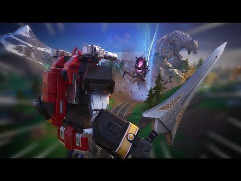 Видео: Мегазорд вже тут! - Fortnite Shock 'N Awesome