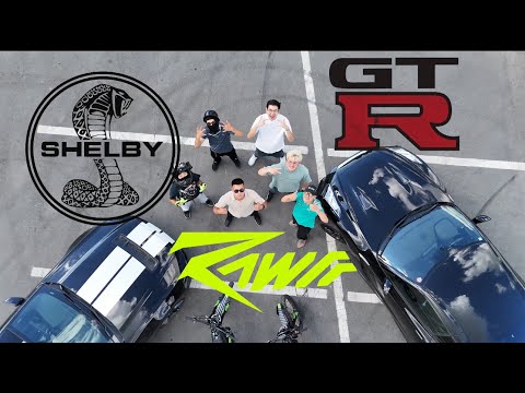 Видео: Улаанбаатарын гудмаар уралдъя: RAWRR vs GTR35 & Shelby