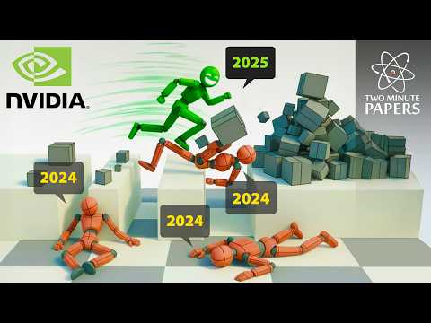 Видео: Движения нового искусственного интеллекта NVIDIA настолько реальны, что это просто невероятно