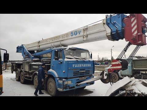 Видео: Как мы ездили за б/у краном, заканчиваю с установкой модулей. POV autocrane.