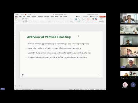 Видео: Venture Finance x Material Impact — как привлечь инвестиции от американских венчурных фондов