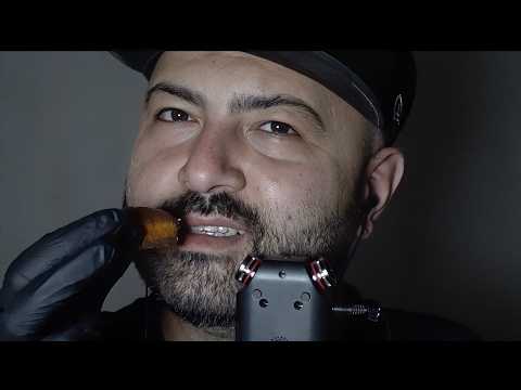 Видео: ASMR Звуки рта | Международный десертный мукбанг