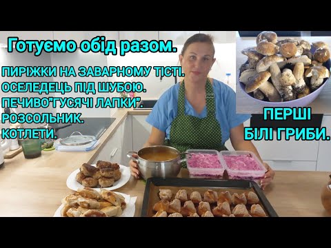 Видео: ГОТУЄМО НА КІЛЬКА ДНІВ🥘Перші Білі ГРИБИ в Польщі🍄#переїзддопольщі#білігрибивпольщі#готуємообідразом