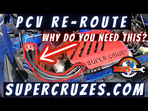 Видео: 2016-2019 Cruze PCV перенаправляет и ловит банку www.supercruzes.com