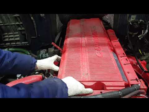 Видео: Cummins ISX 15.  Газы в расширительном бачке  Часть 2