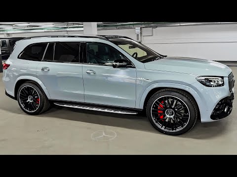 Видео: Mercedes GLS 63 2025 года — огромный и ультрароскошный внедорожник!