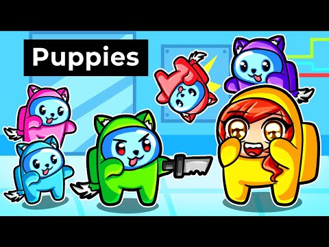 Видео: Среди нас, но мы ЩЕНКИ!