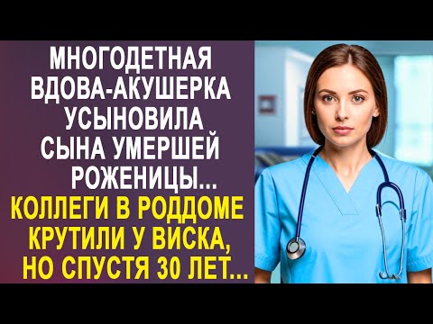 Видео: Многодетная вдова-акушерка усыновила сына роженицы. Коллеги застыли в шоке. Но спустя 30 лет...