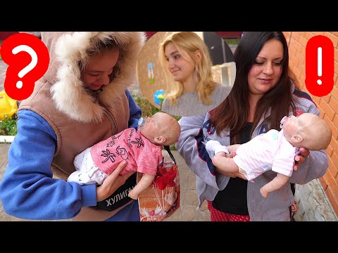 Видео: VLOG Реакция на реборнов Нади, Даши и Насти