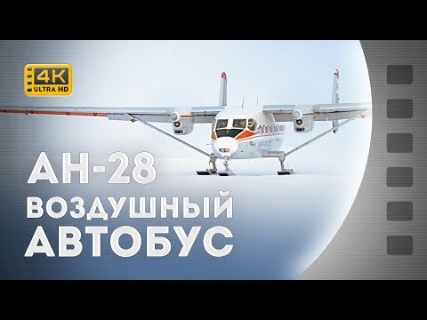 Видео: ПОВІТРЯНИЙ АВТОБУС / ВОЗДУШНЫЙ АВТОБУС / Ан-28 / 1988 / 4К