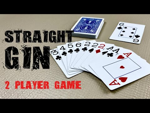 Видео: Как играть в Straight Gin — карточные игры для двоих