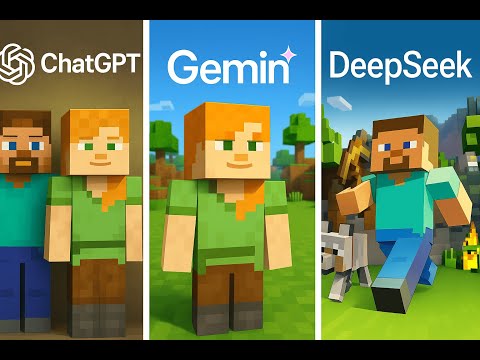Видео: ИИ пишут мне Minecraft-клон за 15 минут ChatGPT vs Gemini vs DeepSeek