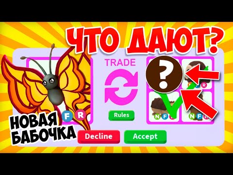 Видео: ЧТО ДАЮТ ЗА Новую БАБОЧКУ 2023?🦋6ой ДЕНЬ РОЖДЕНИЯ Адопт Ми! Топ ТРЕЙДЫ |  ROBLOX ADOPT ME!