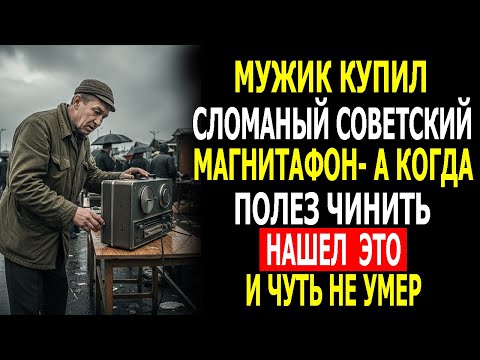 Видео: Мужик Купил Сломанный Советский Магнитофон — а Когда Полез Чинить, Нашёл то, от Чего Чуть не Умер!