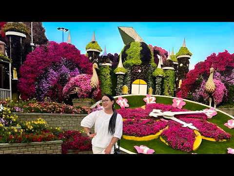 Видео: Дубай. Не ОЖИДАЛА таких ЦЕН❗️ЯРМАРКА Global Village Одежда уличная Еда. Сад Чудес. Дубаи шопинг. ОАЭ