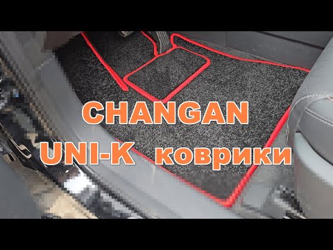 Видео: Всесезонные коврики для Changan UNI-K.