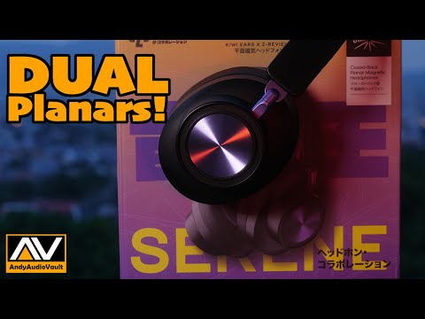 Видео: Обзор наушников Kiwi Ears SERENE Z с двумя магнитными планарными наушниками!
