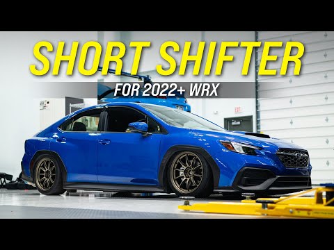Видео: Установка короткоходного рычага переключения передач на Subaru WRX 2022 года